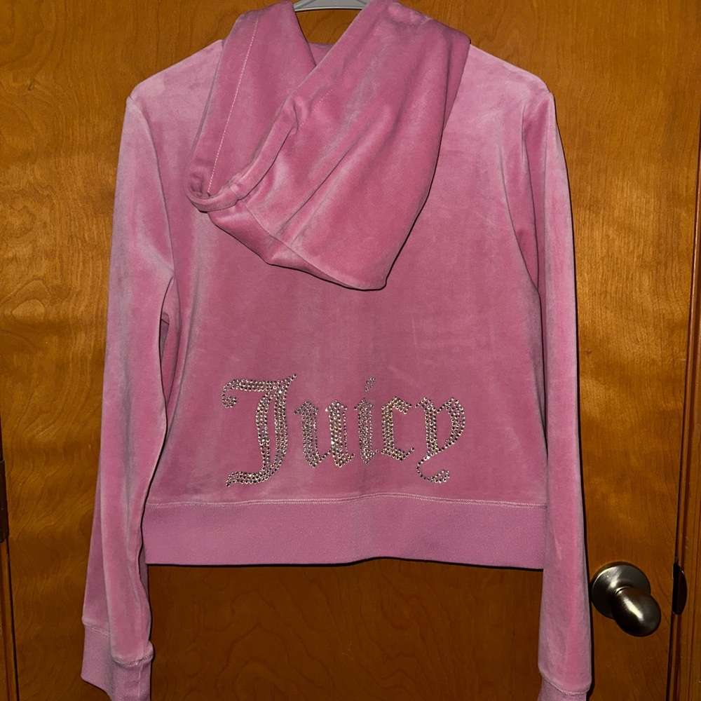 Juicy Couture Pink Velour Hoodie